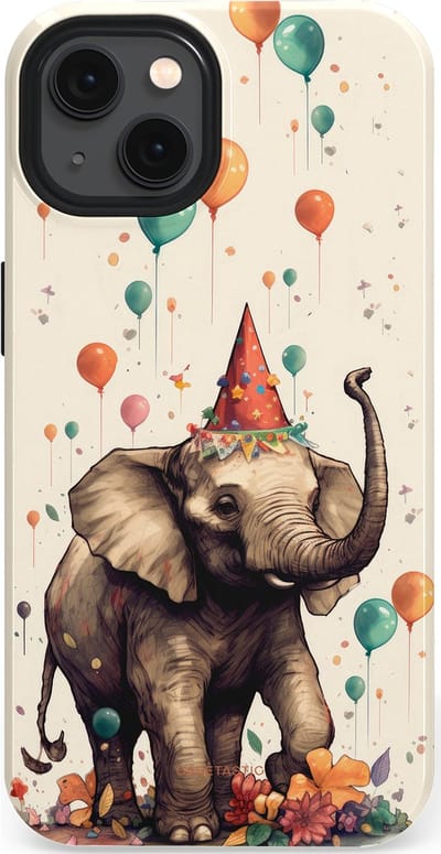 Casetastic Hoesje Geschikt voor Apple iPhone 13 Magsafe - Stijlvolle Beschermende Duo-layer Case - Ballonparade