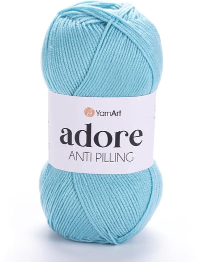 YarnArt Adore – Anti-Pilling Acryl Garen – Zacht & Kleurvast – Ideaal voor Kleding en Babyprojecten - Kleur 342