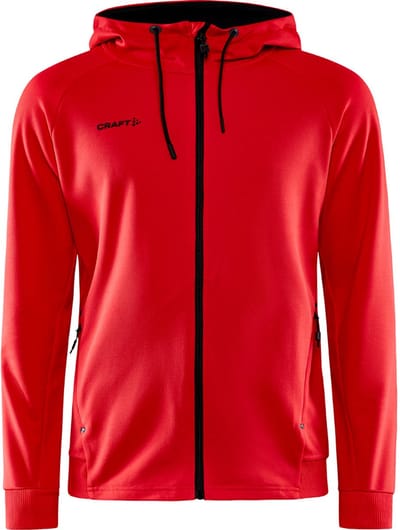 Craft Unify Jas Met Kap Heren - Rood | Maat: 3XL