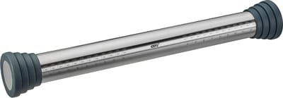 GEFU REGO Deegroller – Verstelbare Deegdikte – RVS – Inclusief Siliconen Ringen – 40 cm