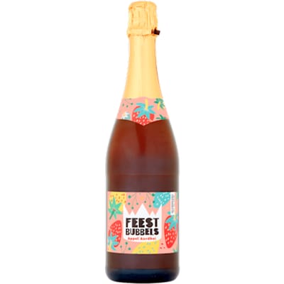 Feest bubbels appel aardbei