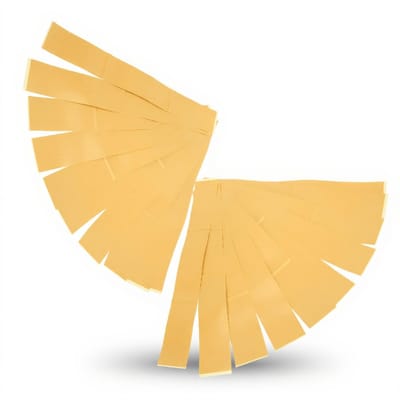 Dailygoods- Houtbewerkingstape 20 Stuks - PVC Zelfklevende Strips - Nauwkeurige Sneden - Verstekzaagtafel - Snijbaar 5 x 35 cm - Geen Lijmsporen - Zaagtape