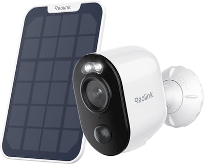 Reolink Argus 3 Ultra - 4K Draadloze Batterij-buitencamera - Kleuren Nachtzicht - Dual-Band WiFi - Met Zonnepaneel