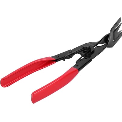 Pince légère, outil de réparation de lampe, en acier allié avec poignée en caoutchouc, légère et antidérapante black