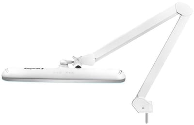 Elegante 801TL LED Salonlamp Wit met Vaste Voet – Professionele LED Manicure- en Pedicurelamp met Instelbare Lichtkleur en Intensiteit voor Nagelstudio en Beautysalon