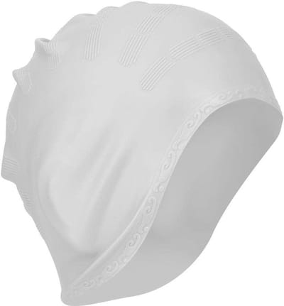 Comfortabele Unisex Zwemcap van Silicone voor Lang Haar met Earmuff - Ideaal voor Zwemmen en Zwemaccessoires in het Zwembad
