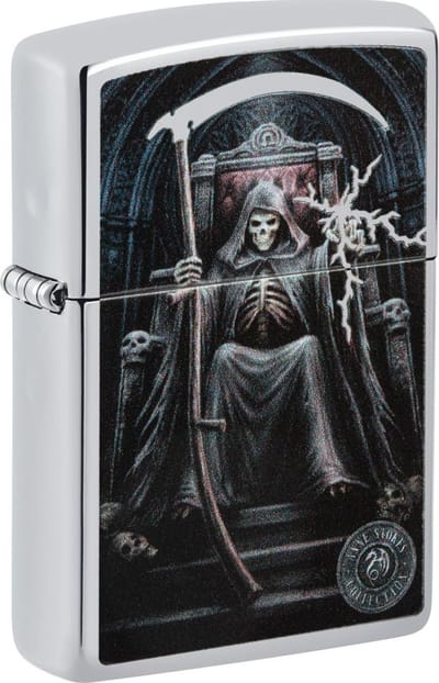 Aansteker Zippo Anne Stokes Grim Reaper