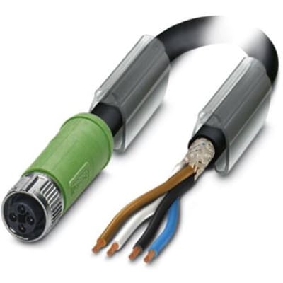 Phoenix Contact 1424114 Sensor/actuator aansluitkabel M12 Aantal polen (sensoren): 4 Bus, recht 5.00 m 1 stuk(s)