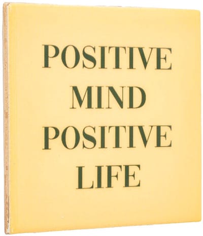 HomeBound by KY | Tegeltje - Positive minds | tegeltje | 10,5x10,5x0,5cm
