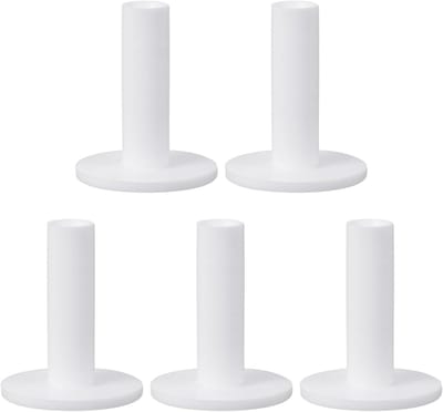 Golf Tees - Oefen Tees - Golf Oefenen - Buigzaam Rubber - 7.5 cm - Wit