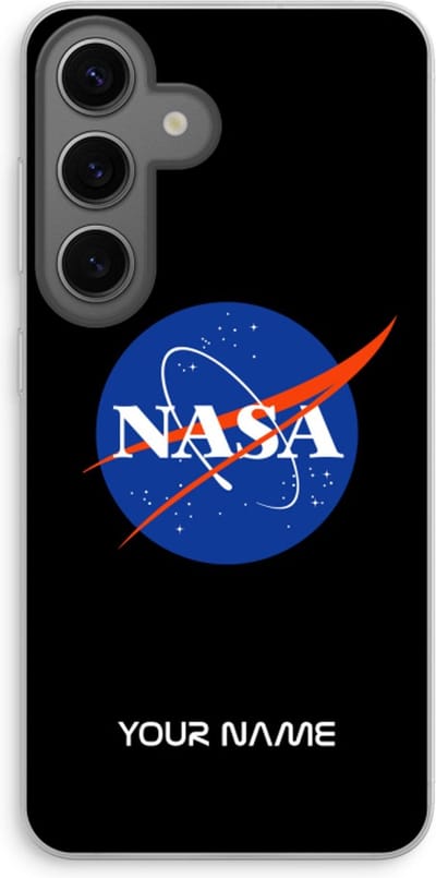 Gepersonaliseerd - Case Company® - Hoesje geschikt voor Samsung Galaxy S24 hoesje - NASA - Soft Cover Telefoonhoesje - Bescherming aan alle Kanten en Schermrand