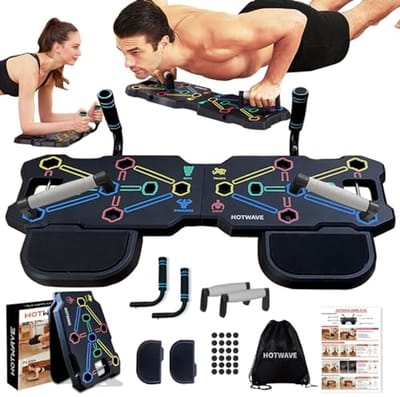 Push Up Board en Balance Planken - Opvouwbare 14-in-1 Push Up Bar voor Thuis Gym