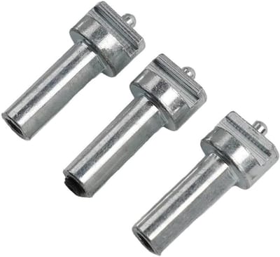 Boormachine Adapter - Rioolveer Connector - Afvoer Reinigen - Duurzaam Koolstofstaal - 16mm Diameter - Zilver