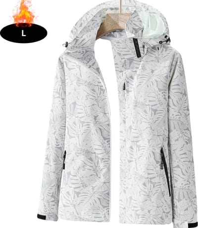 Nivard Windjas Heren - Parka - Lente & Herfst - Jas - Volwassen - Windjack - Windbreaker - Outdoor - Wit - L