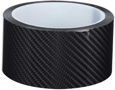Dailygoods- Koolstofvezel Rol - Zwart - Auto Bescherming - Randbescherming - Flexibel - Duurzaam - 5 cm x 3 m - Autobescherming