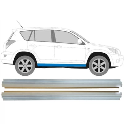 Binnenste reparatie dorpel voor Toyota Rav4 2006-2013 / Links + Rechts / Set