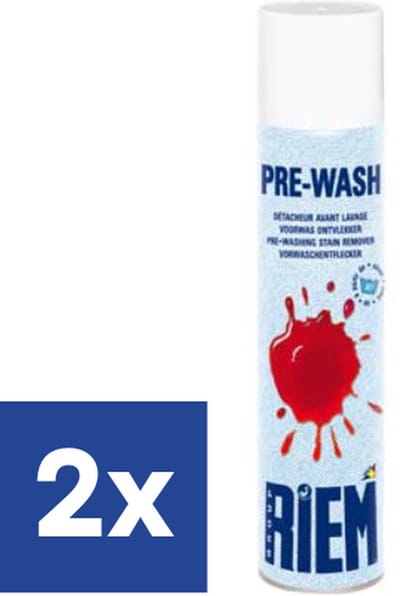 Riem Voorwas Ontvlekker Spray - 2 x 600 ml