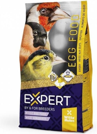 Witte Molen - Binnenvogelvoer - Vogel - Expert Eivoer Wildzang 10kg - 1st