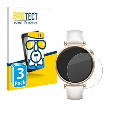 Screenprotector 3 Stuks voor Huawei Watch GT 4 (41mm) Beschermglas transparant