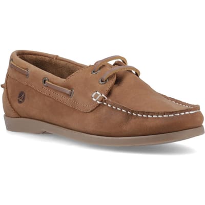 Sperry Balboa 2 Eye Boot Nubuck Dames Tan Bootschoenen
