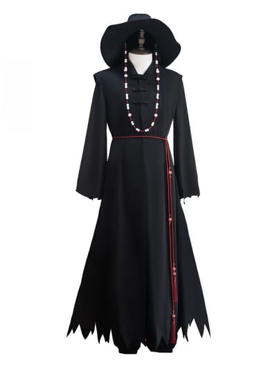 Kraftverdia Cosplay Kostuum voor Volwassenen – Demon Hunters Stijl - Anime & Festival Kostuum – Carnavalskleding - Kpop - Zwart - S - 163-168