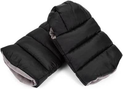 Baby Stroller Hand Muff,Warm Pram Hand Muff,Winter Universal Waterproof Windproof Pram Mitts