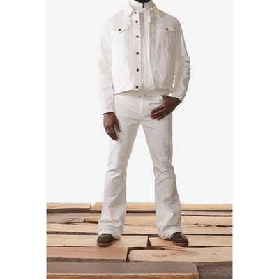 Daily Paper White Kajean Lace Jacket Maat: XS | Spijkerjassen Outlet | Dames | Wit