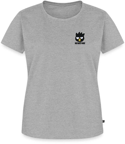 Bad Badtz-Maru Geborduurd Portret Premium T Shirt Dames