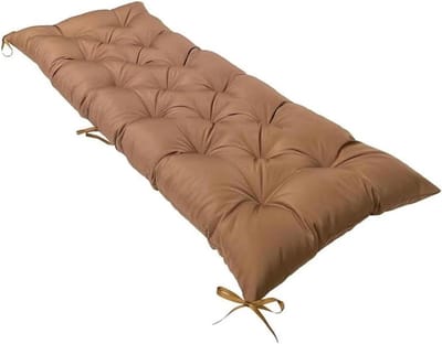 Outdoor Waterdicht Tuin Dekstoel Kussen voor 2-4 Zitplaatsen, Zacht Patio Ligstoel Pad met Rugleuning voor Swing Bank & Hangmat - Comfortabel Zitaccessoire