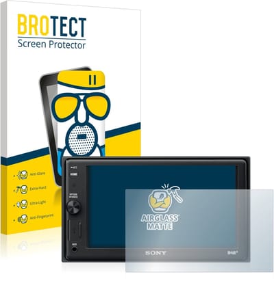 BROTECT - Screenprotector voor Sony XAV-AX1005DB - Folie Beschermfolie Beschermglas matte