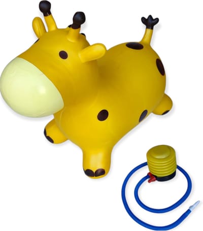 Jobber Toys Skippybal 70 cm - Skippy dieren Skippyballen - incl. pomp