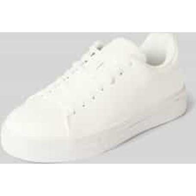 Low top sneakers van echt leer model 'DAVID'