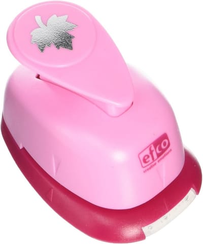 Roze Kunststof Stans Papiersnijder voor Knutselen en Valentijnskaarten