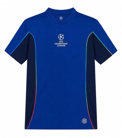 UEFA Champions League Voetbalshirt Heren - Maat S t/m XXL - Voetbalkleding - Officiële Fanmerchandise - 100% Polyester