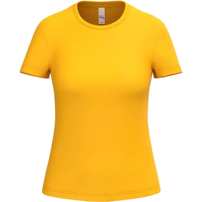 iDeal Basic Brand iDeal190 dames T-shirt IB321 - Ideal Gold - S