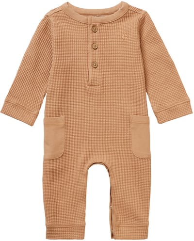 Noppies Unisex Playsuit Bonifay long sleeve Unisex Boxpak - Doe - Maat 62
