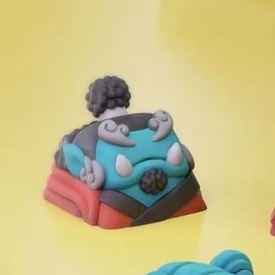One Piece Figuur Schattig Doe-het-zelf Franky Nico Robin BROOK Jimbei Keycap Kruis Mechanisch Toetsenbord ESC Basis Keycap Mooi Cadeau