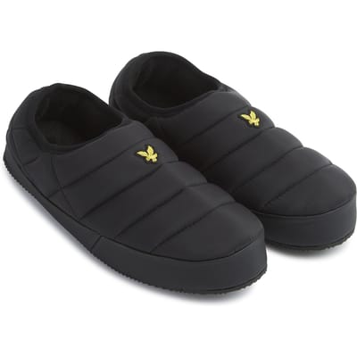 Lyle & Scott Constantine Slipper Black Maat: 8 | Outlet | Heren | Zwart