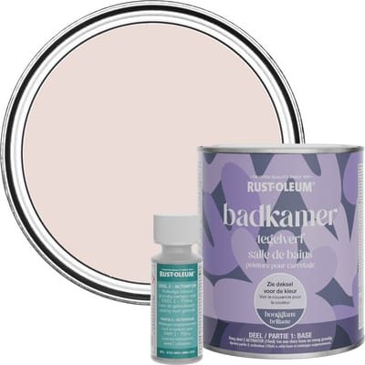 Rust-Oleum Roze Badkamer Tegelverf Hoogglans - Elbow Beach 750ml