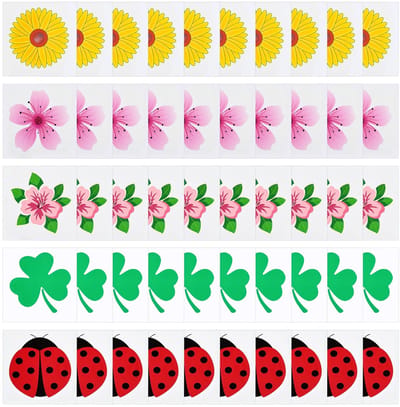 NTHProducts - Vliegennetten - Vliegenvangers voor Binnen - Veilig en Effectief - Multicolour - Plakstrips voor Vliegen - Ideaal voor Thuis - 50 Stuks