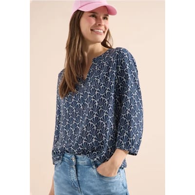 3/4-mouwen blouse met glitterdetails