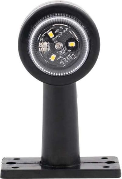 LED Breedtelamp 11 cm recht rood/wit 0-30V - TRAILERGEAR