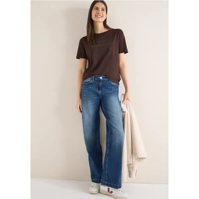 Shirt met print aan de voorkant