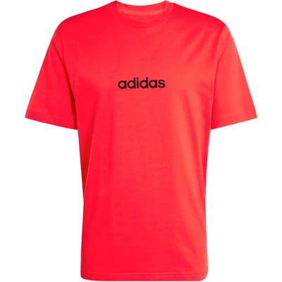 T-shirt van eenvoudige jersey adidas Essentials Linear