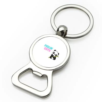 Akyol - feelin cute panda flesopener - Panda - panda liefhebbers - verjaardag - dieren liefhebbers - cadeau - kado - geschenk - verjaardagscadeau - 9 bij 3 cm