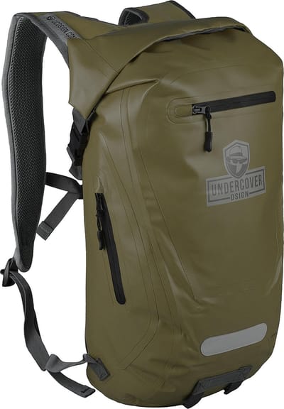 Undercover Dsign Rugzak - Waterdichte tas - Reistas - Rugzak laptop - Laptoptas - Aquastop - Geschikt voor 13 inch - Groen