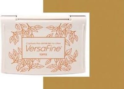 Inkpads Versafine Toffee VF-52 beige stempelkussen stempelinkt waterbasis sneldrogend inkt