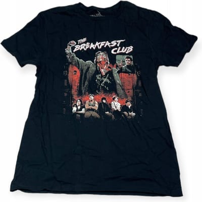 Koszulka T-shirt damska okrągły dekolt SPENCER'S THE BREAKFAST CLUB S gray
