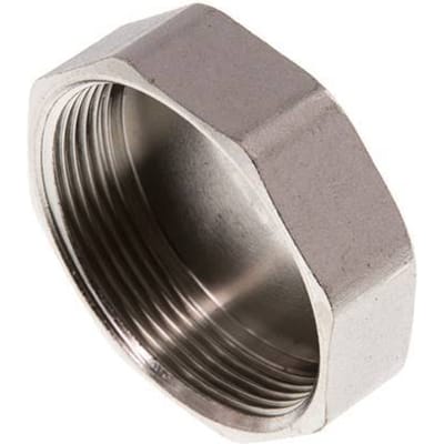 G 2'' Vernikkeld Messing Afsluitkap 16 Bar - FL1-F-BN-200G-E