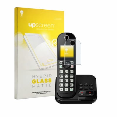 upscreen - Screenprotector voor Panasonic KX-TGC422 - Folie Beschermfolie Beschermglas matte